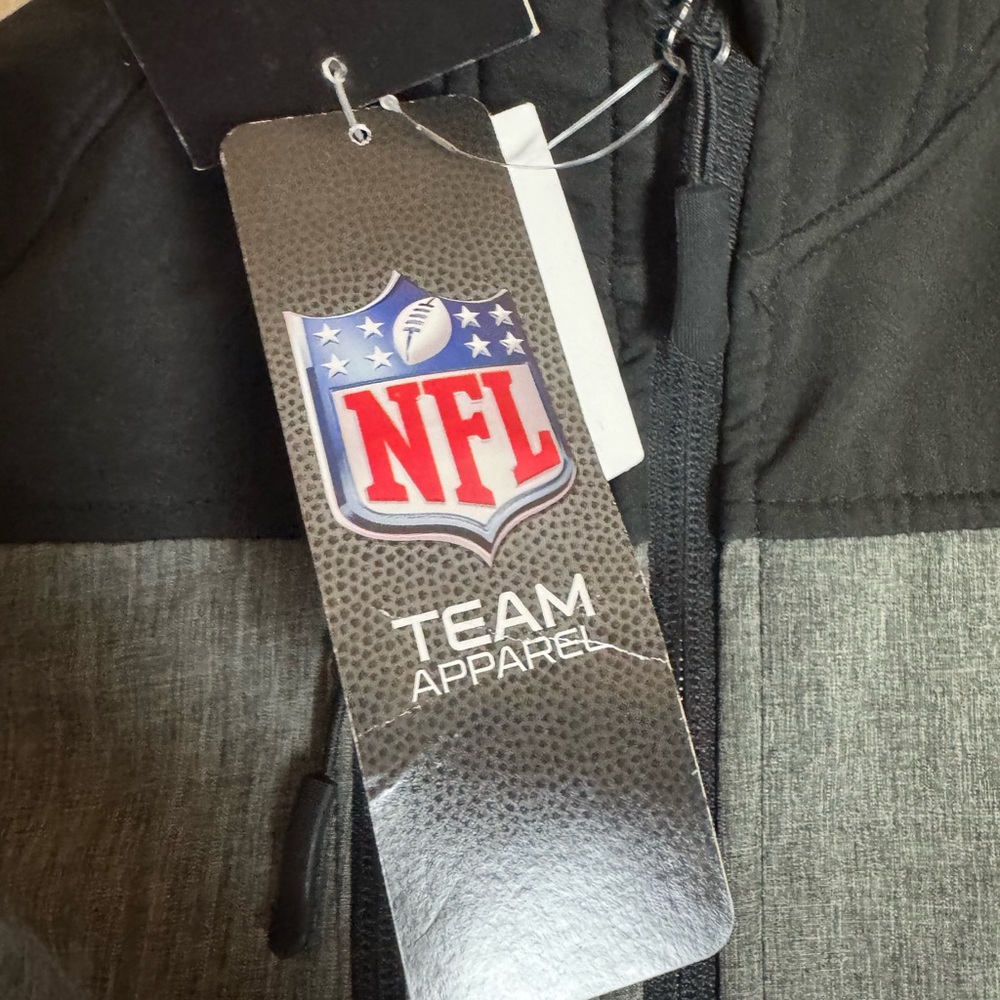 New York Jets Zephyr Soft shell full zip jacket by Dunbrooke Size Small New - Picture 8 of 16